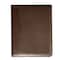 Dacasso Chocolate Brown Leather Standard Padfolio EI-3401 - alternate 1